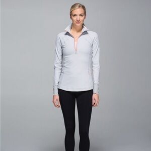 Lululemon race with grace half zip jacket 6
